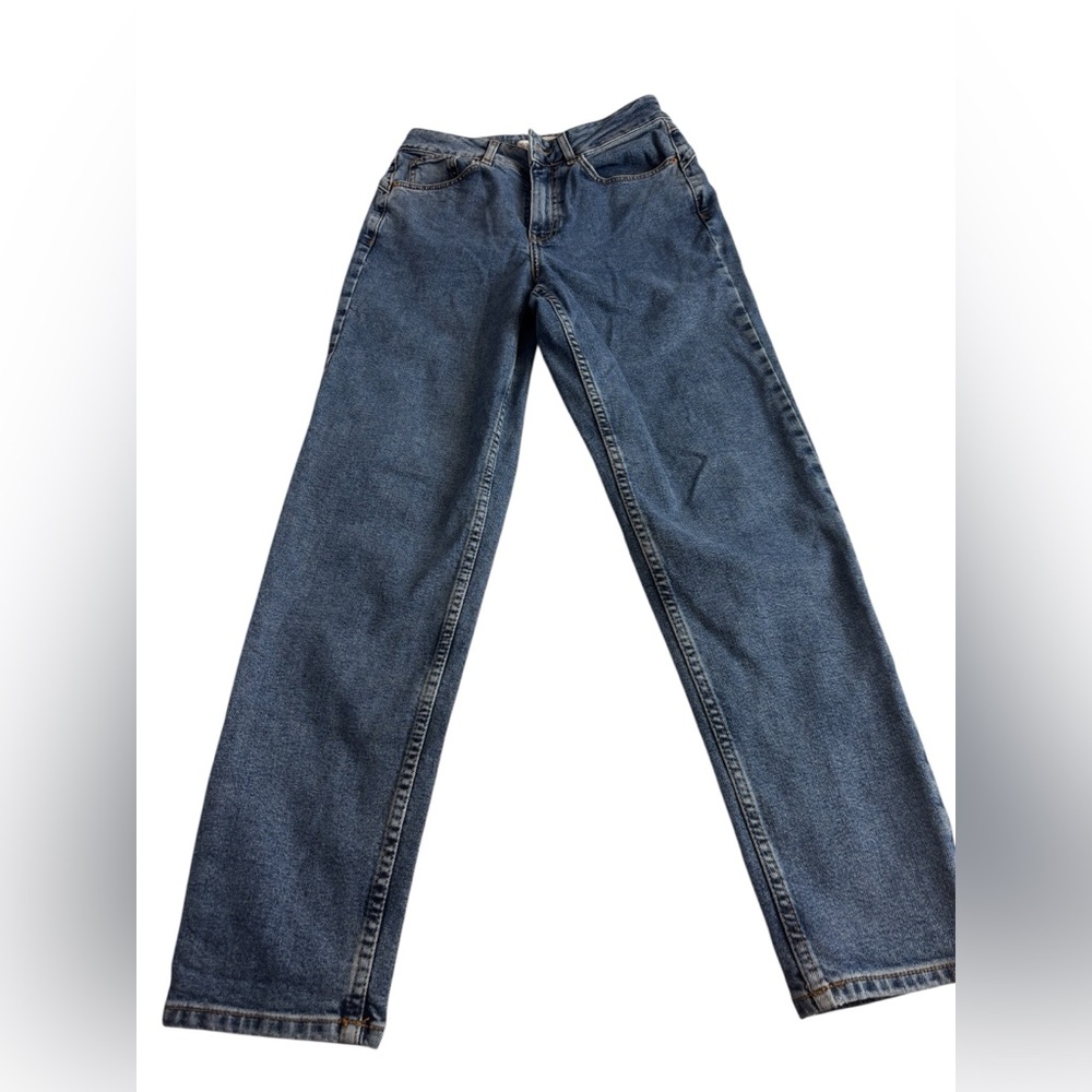 Karl Lagerfeld Men's Dark Blue Straight Jeans